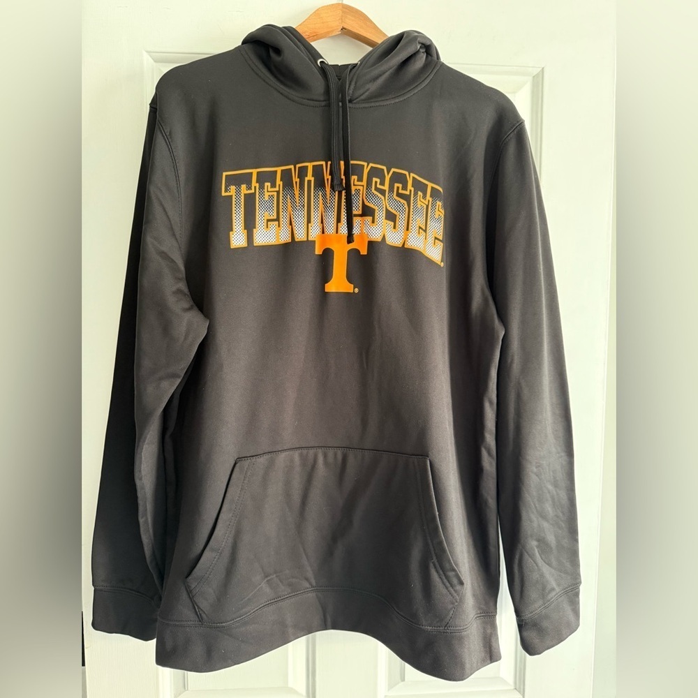 Men’s Black Performance Material Tennessee Vols Hoodie Size XL